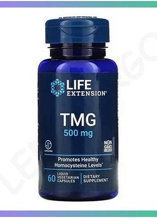 Триметилглицин tmg 500 мг 60 капсул для поддержки здоровья сердца и уровня гомоцистеина sku_dsn_2022-10-1921