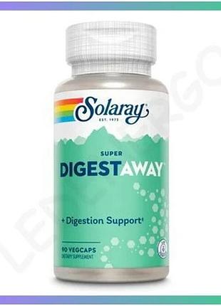 Пробіотики super digestaway 90 капсул ферменти для травлення покращення мікрофлори кишечника підтримка sku_dsn_2023-10-4432