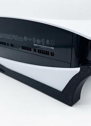 Настольная горизонтальная подставка для ps5 fat disc edition / боковые ножки для консоли пс5 4