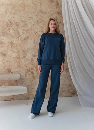 Джемпер katrin синий джинс art knit