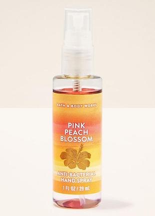 Спрей-антисептик для рук pink peach blossom hand sanitizer spray