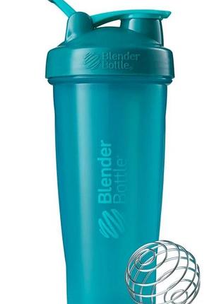 Шейкер спортивный blenderbottle classic loop 28oz/820ml teal