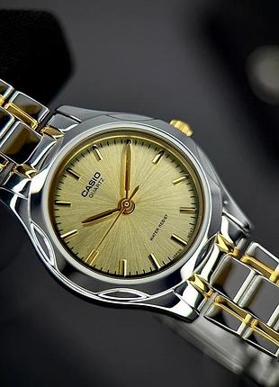 Женские часы casio ltp-1275sg-9a 4