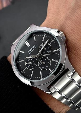 Мужские часы casio mtp-v300d-1a 8