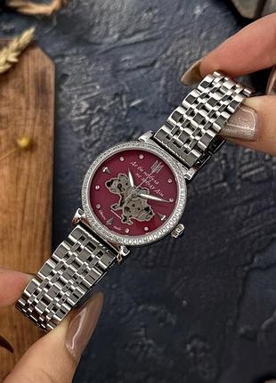 Годинник наручний awarder 047 silver-pink 2