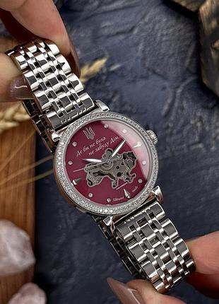 Годинник наручний awarder 047 silver-pink 5
