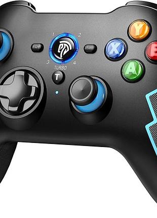 Беспроводной геймпад easysmx esm-9013pro 2.4g hall effect turbo для pc ps3 switch android, лёгкий б/у