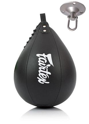 Пневмогруша боксерська fairtex sb1 black + кріплення