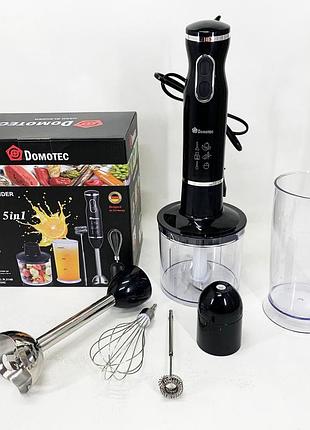 Блендер domotec r.314b погружной 5в1 800вт
