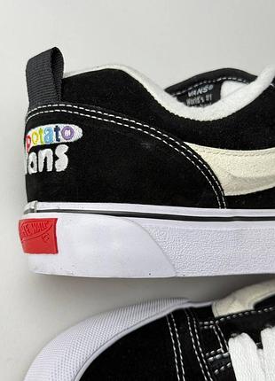 Vans knu skool potato w black white 3