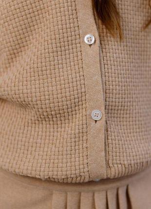 Детская кофта герда бежевая art knit 7