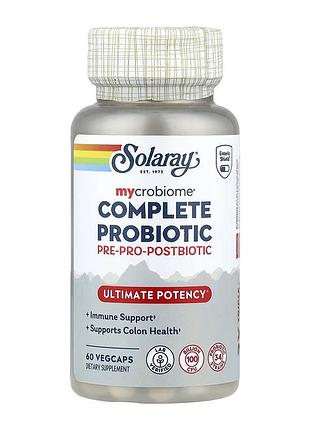 Пребіотики solaray complete probiotic ultimate potency 60 капсул для здоров'я кишечника і імунітету sku_dsn_2024-11-0257 3