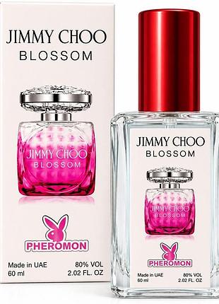 Жіночі парфуми з феромонами 60 мл — аромат у стилі jimmy choo blossom, малина, троянда, білий мускус