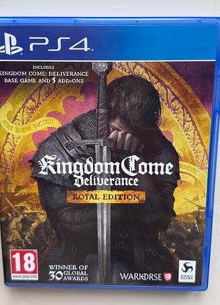 Kingdom come deliverance royal edition, б/в, російські субтитри - диск для playstation 4