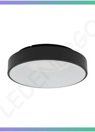 Потолочный светильник nikki черный 32вт 380мм 4000k led освещение для дома и офиса sku_nd-11210