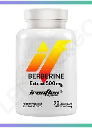 Экстракт берберина ironflex 90 вегакапсул для поддержания обмена веществ и сердечно-сосудистой системы sku_fitsh_cn15920