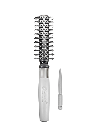 Брашинг керамічний антистатичний круглий з ворсом salon professional n-4-13 sl daily skin care