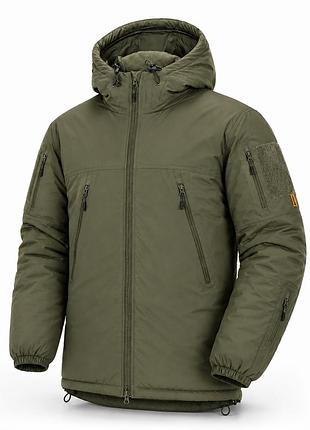 Мужская тактическая зимняя куртка tactics armor 2.0 g-loft olive (масло)