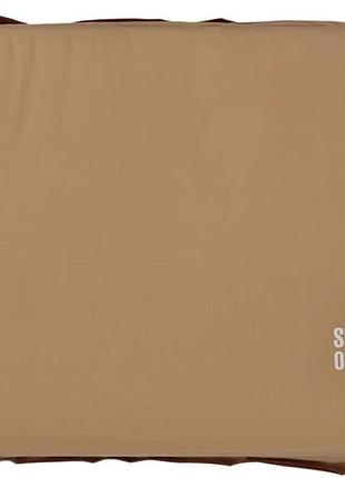 Подушка самонадувна skif outdoor commander beige