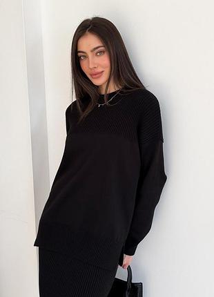 Джемпер katrin черный art knit 3