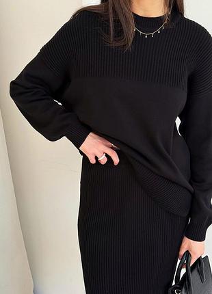 Джемпер katrin черный art knit 6