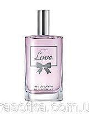 Парфюмированная вода для женщин avon love, 50 мл. лав эйвон раритет оригинал