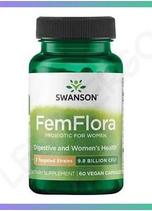 Пробиотики для женщин femflora 60 капсул 9,8 миллиарда кое поддержка здоровья пищеварительной системы sku_dsn_2023-10-5863