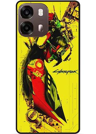 Чохол силіконовий бампер для oppo a6s гра cyberpunk