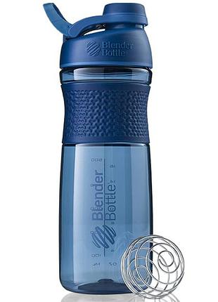 Шейкер спортивный (бутылка) blenderbottle sportmixer twist 28oz/820ml navy (original)