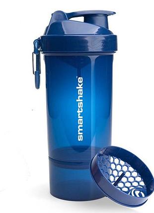 Шейкер спортивний smartshake original2go one 800ml navy blue