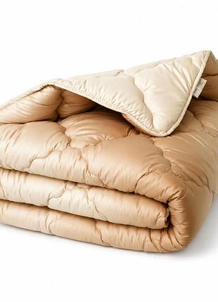 Ковдра вовняна woolly 200х220 см ideia 400 г/м2 зимова, тепла, натуральна, овеча вовна