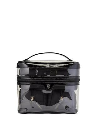 Набор косметичек 4-piece makeup bag set victoria's secret