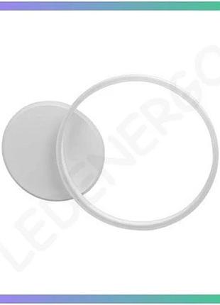 Люстра goldlux roman белая современная с led-модулем 33вт для освещения дома и офиса sku_gl-328458