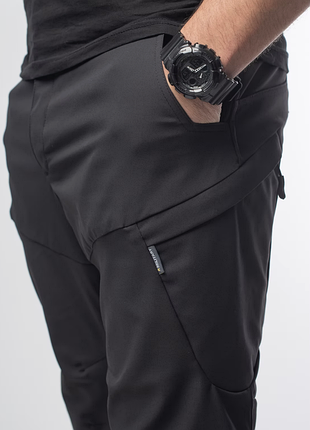 Штани geckon flex black l 6