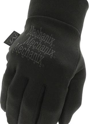 Рукавиці тактичні зимові mechanix "coldwork base layer black xxl