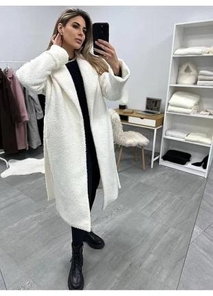 Пальто оверсайз букле. 2