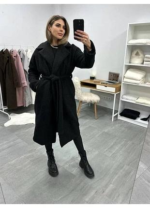 Пальто оверсайз букле. 5