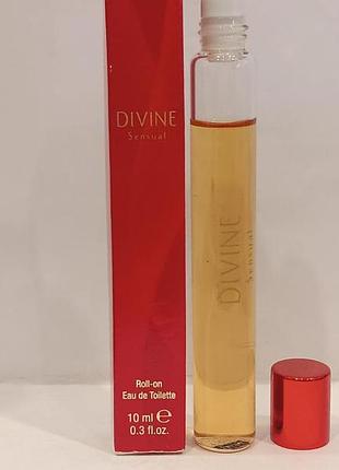 Divine sensuel oriflame 10 мл — масляные духи, шариковый аппликатор, стойкий восточно-цветочный аромат