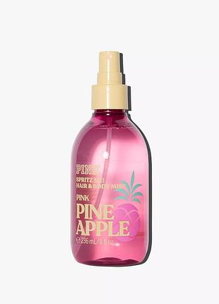 Спрей для тіла і волосся pink pineapple pink & victoria's secret