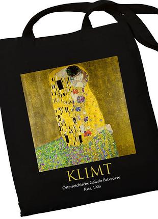 Эко-шоппер bookopt вк4064 klimt «поцелуй» черный