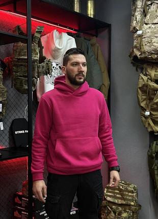 Худі з принтом «повний джінгл белз» малинова🍬