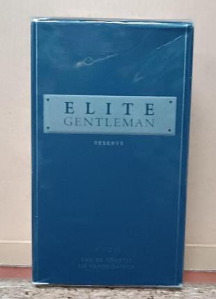 🕴 чоловіча туалетна вода avon elite gentleman reserve — 75 мл (старий зразок)