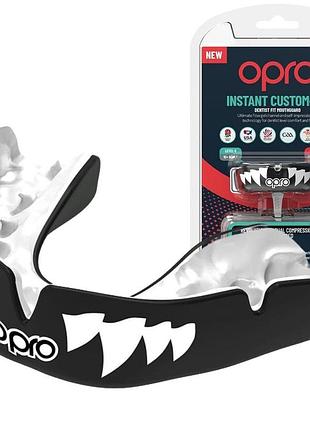 Капа opro instant jaws взрослая (вик 11+) black (art.102525002)