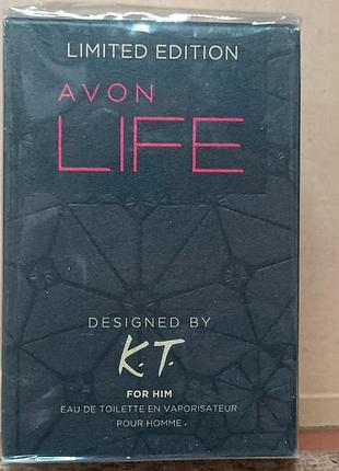 🖤✨ **туалетная вода avon life for him by kenzo takada 75мл