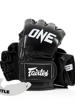 Рукавиці для мма fairtex fgv12 one black l