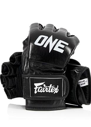 Рукавиці для мма fairtex fgv12 one black l 2