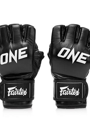 Рукавиці для мма fairtex fgv12 one black l 3