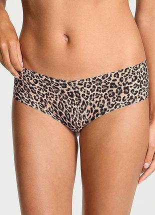 Безшовні трусики чіки no-show lacie cheeky victoria's secret леопардовий s