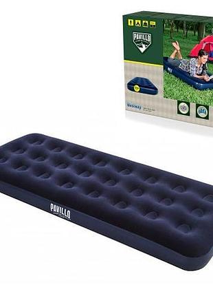 Матрас надувной велюровый 67000 bestway 76x185x22 cм