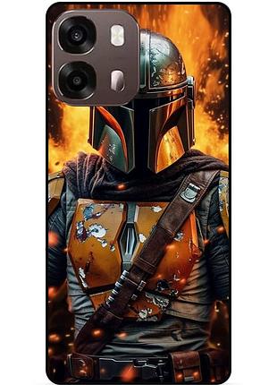 Силиконовый чехол для oppo a6s grogu mandalorian йода
